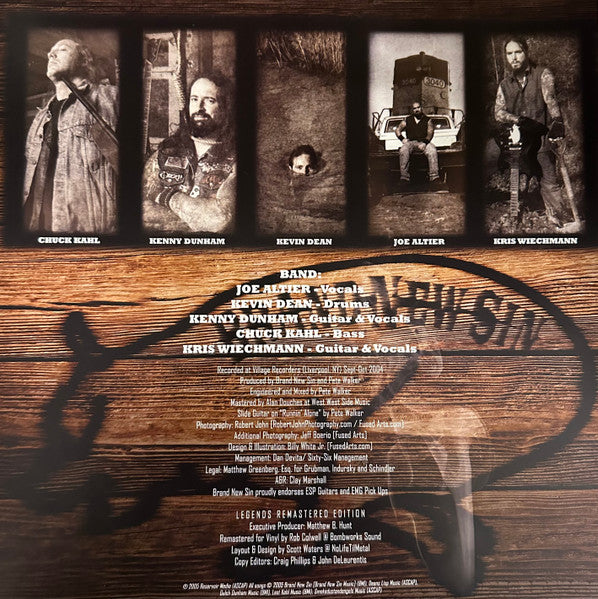 Brand New Sin : Recipe For Disaster (LP, Album, Ltd, RE, Cra)