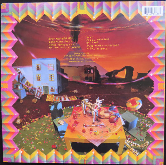 Oingo Boingo : Dead Man's Party (LP, Album, RE, Red)