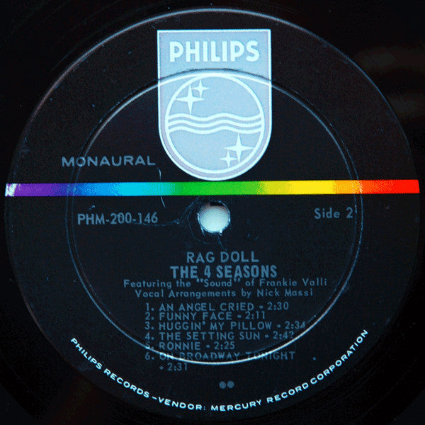 The 4 Seasons* : Rag Doll (LP, Album, Mono, Ric)