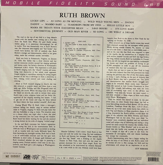 Ruth Brown : Rock & Roll (LP, Album, Comp, Mono, Ltd, Num, RE, RM)