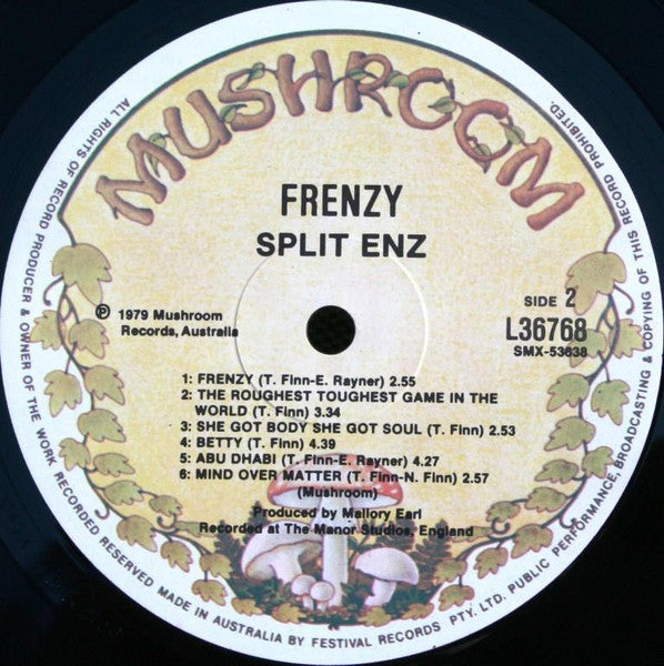 Split Enz : Frenzy (LP, Album, Gat)