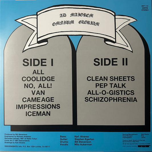 Descendents : All (LP, Album, RE)