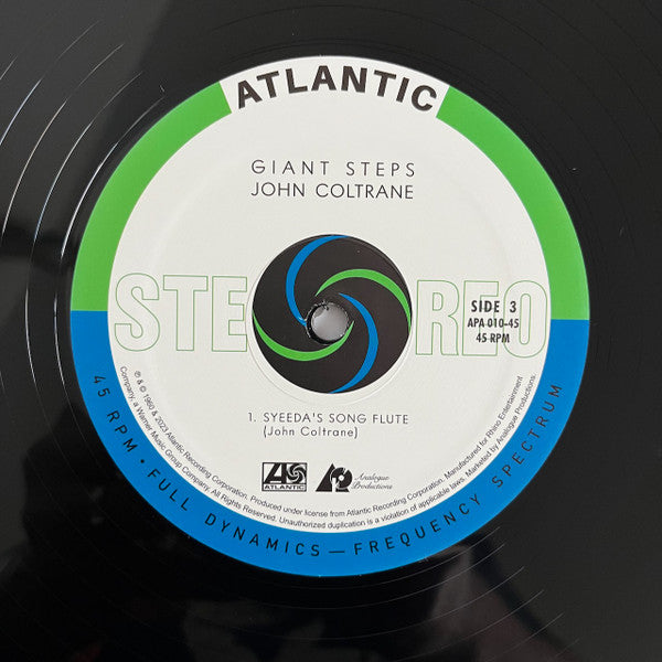 John Coltrane : Giant Steps (2x12", Album, Ltd, Num, RE, 180)