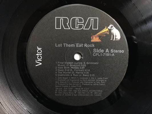 Various : Let Them Eat Rock (LP, Comp)
