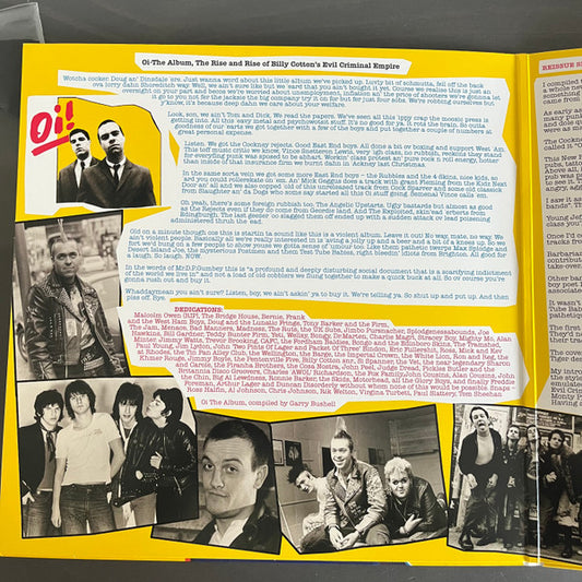 Various : Oi! The Album (LP, Comp, RE, Pur)