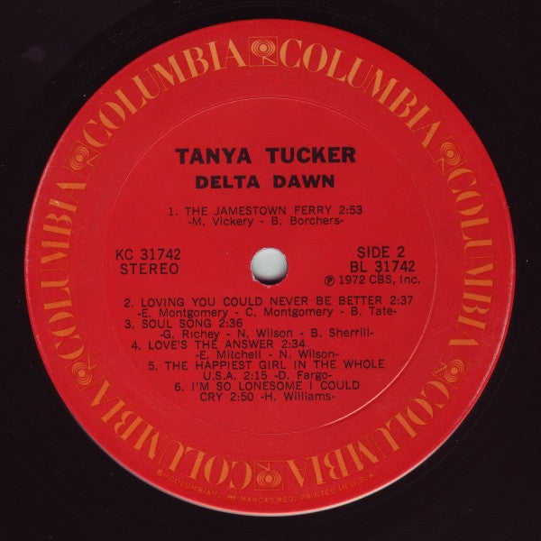 Tanya Tucker : Delta Dawn (LP, Album, Ter)