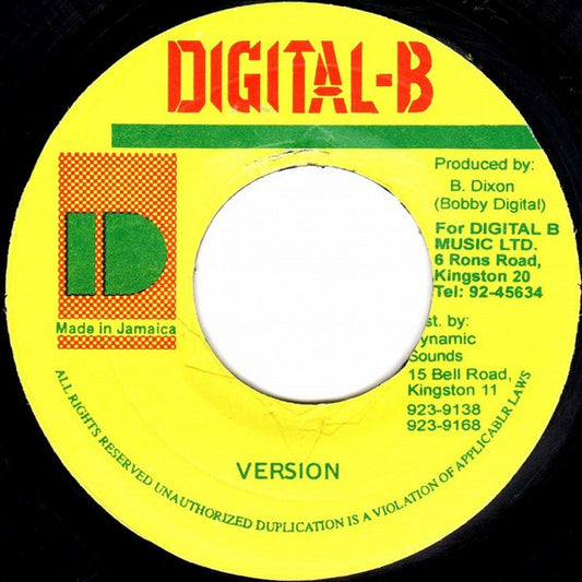 Cocoa Tea : Dibby Dibby Sound (7", RP)