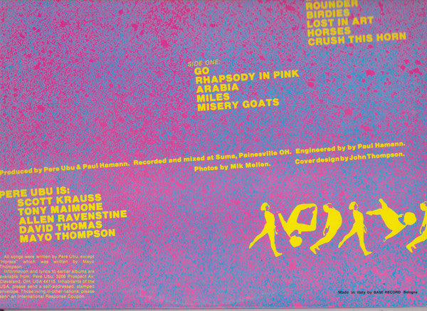 Pere Ubu : The Art Of Walking (LP, Album)