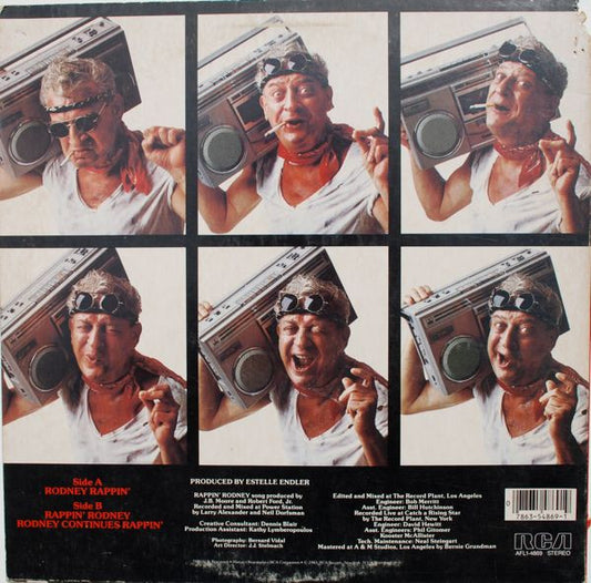 Rodney Dangerfield : Rappin' Rodney (LP, Album)