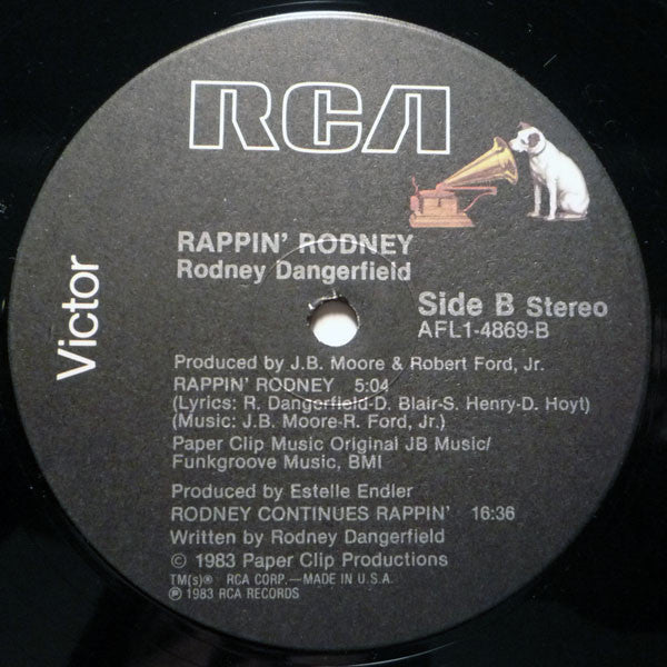 Rodney Dangerfield : Rappin' Rodney (LP, Album)