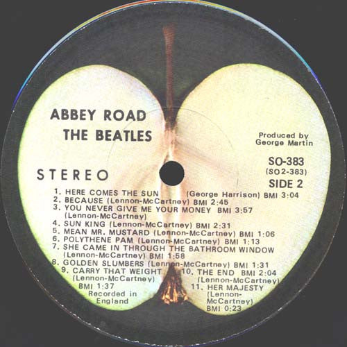 The Beatles : Abbey Road (LP, Album, RE, Win)