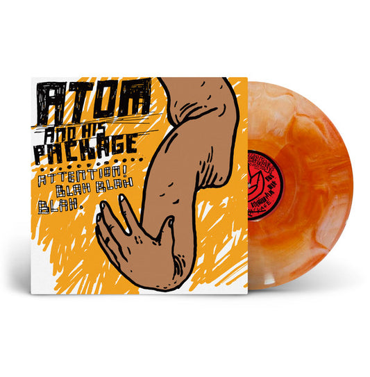 Atom And His Package : Attention! Blah Blah Blah (LP, Album, RE, Ora)