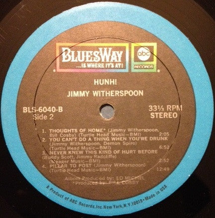 Jimmy Witherspoon : Hunh! (LP)