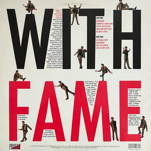 Dana Dane : Dana Dane With Fame (LP, Album)