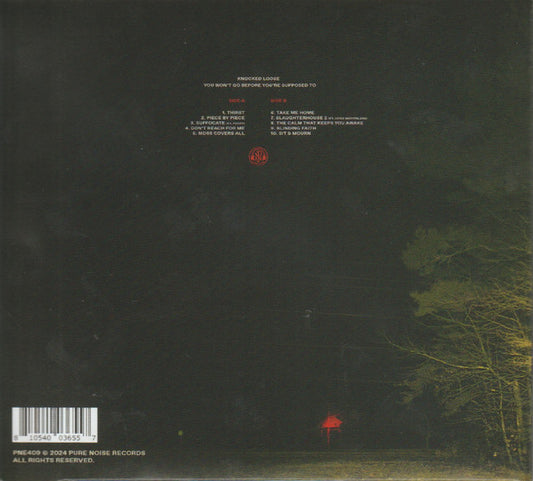 Knocked Loose : You Won't Go Before You're Supposed To (CD, Album)