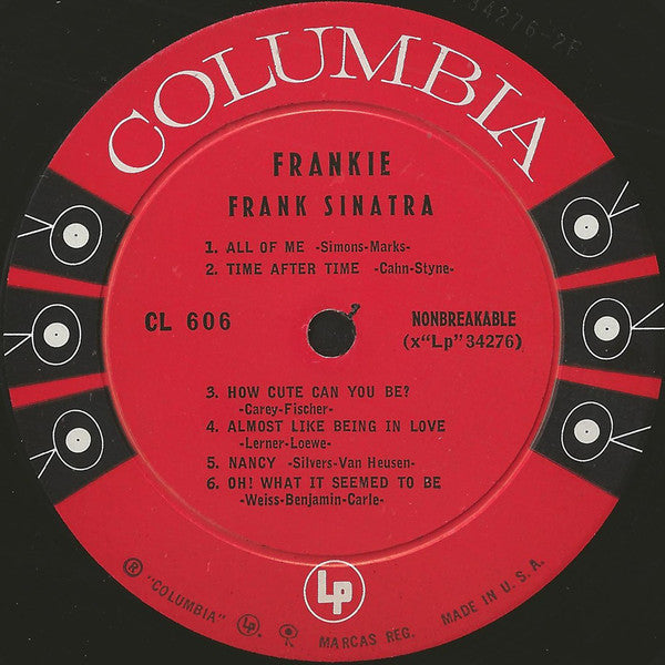 Frank Sinatra : Frankie (LP, Comp, Mono, RP)