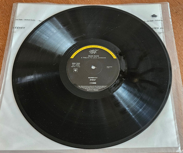 Miles Davis : Jack Johnson (Original Soundtrack Recording) (LP, Album, Num, RE, S/Edition, 180)