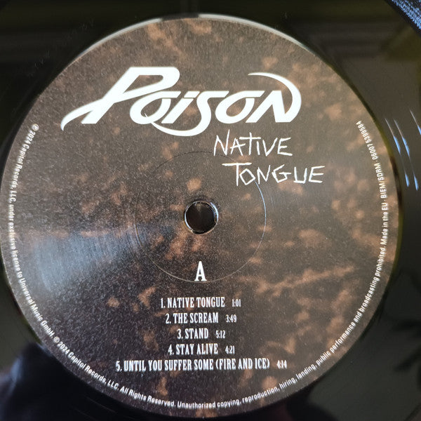 Poison (3) : Native Tongue (2xLP, Album, RE)