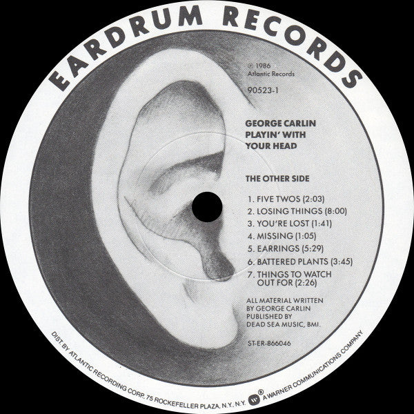 George Carlin : Playin' With Your Head (LP)