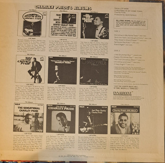 Charley Pride : Christmas In My Home Town (LP, Album)