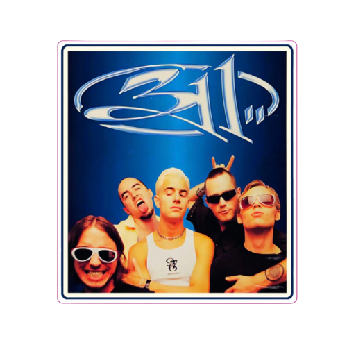 311 Band Pic Sticker