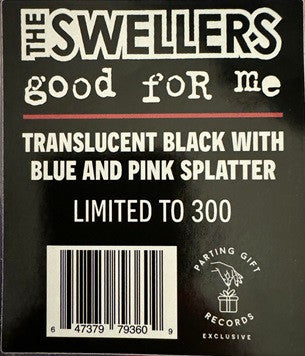 The Swellers : Good For Me (LP, Album, Ltd, RE, Bla)