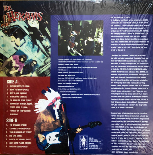 The Hekawis : Born Yesterday (LP, Album)