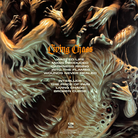 Oceano : Living Chaos (LP, Album, Tra)