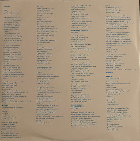 Jimmy Buffett : Volcano (LP, RE, RM, RP)