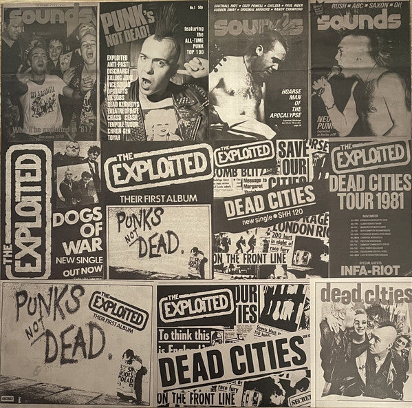 The Exploited : Punks Not Dead (LP, Album, RE)