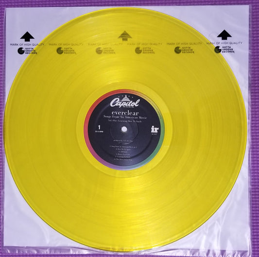 Everclear : Songs From An American Movie Vol. One: Learning How To Smile (LP, Album, Ltd, Num, RE, RM, Yel)