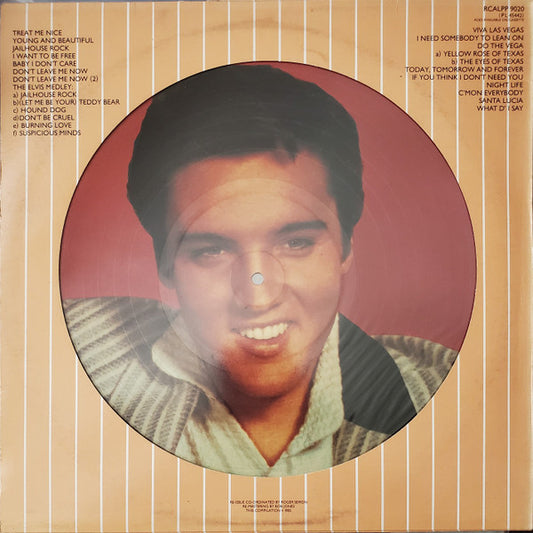 Elvis Presley With The Jordanaires : Jailhouse Rock / Love In Las Vegas (LP, Comp, Ltd, Pic)