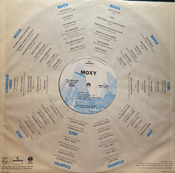 Moxy (2) : Moxy (LP, Promo, Ter)