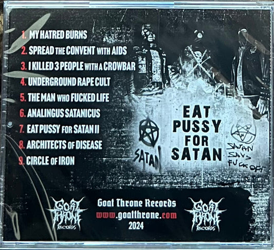 Mordant Rhed : Eat Pussy For Satan (CD, Album)
