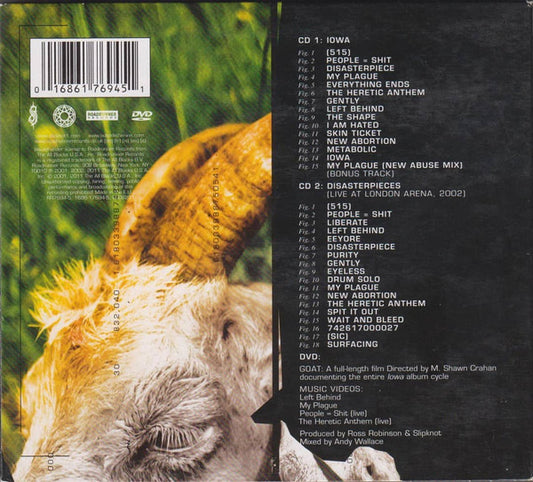 Slipknot : Iowa (CD, Album, RE + CD + DVD-V, PAL + 10t)