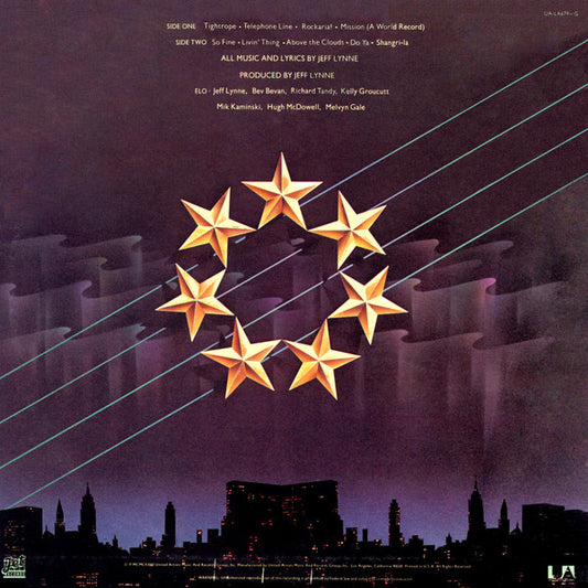 Electric Light Orchestra : A New World Record (LP, Album, Ter)