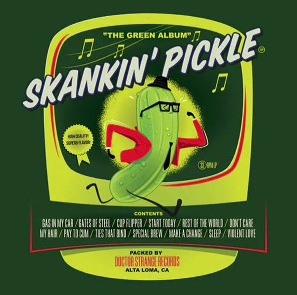 Skankin' Pickle : The Green Album (LP, Album, RE)