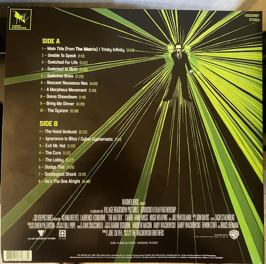 Don Davis (4) : The Matrix (LP, Album, Ltd, RE, Gre)