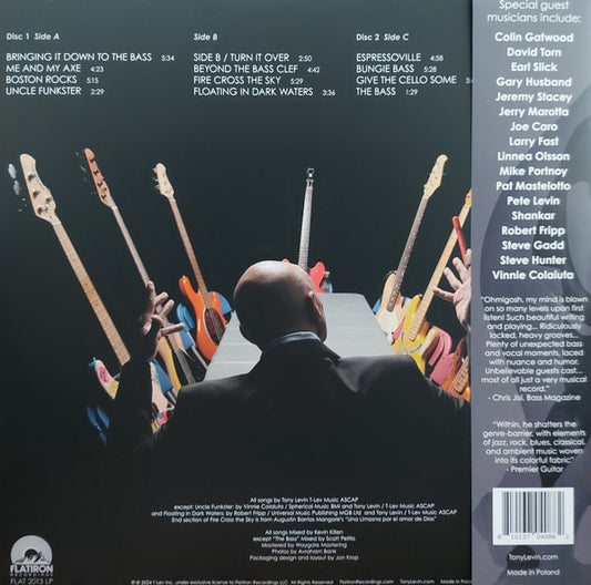 Tony Levin : Bringing It Down To The Bass (2xLP, Album, RSD, Ltd, Esp)