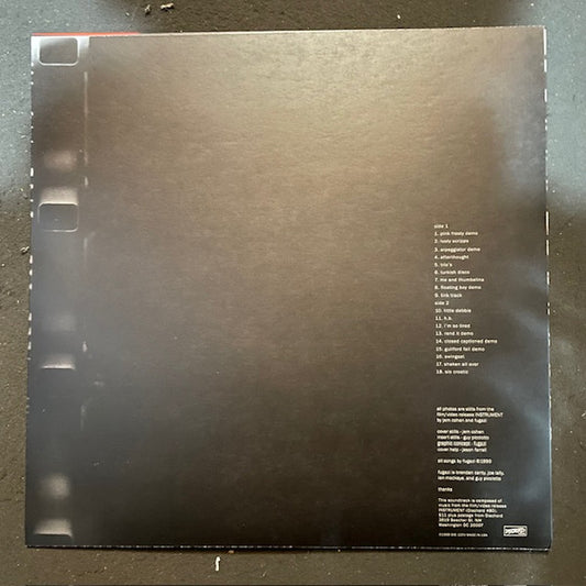 Fugazi : Instrument Soundtrack (LP, Album, RP)