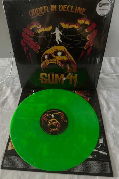 Sum 41 : Order In Decline (LP, Album, Ltd, RE, Gre)
