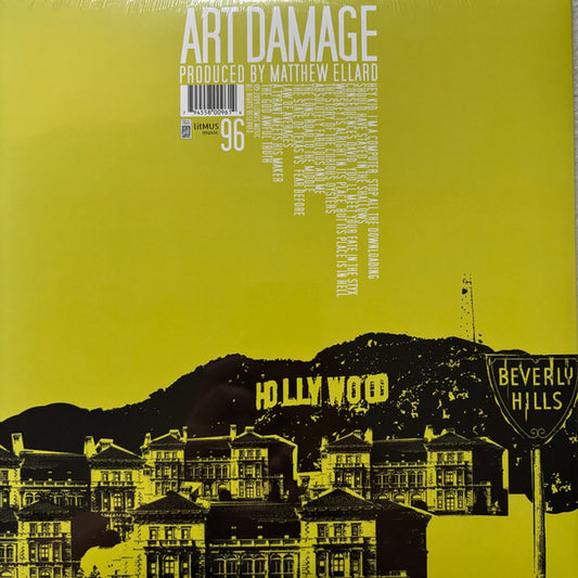 Fear Before The March Of Flames : Art Damage (LP, Album, Ltd, RP, Whi)