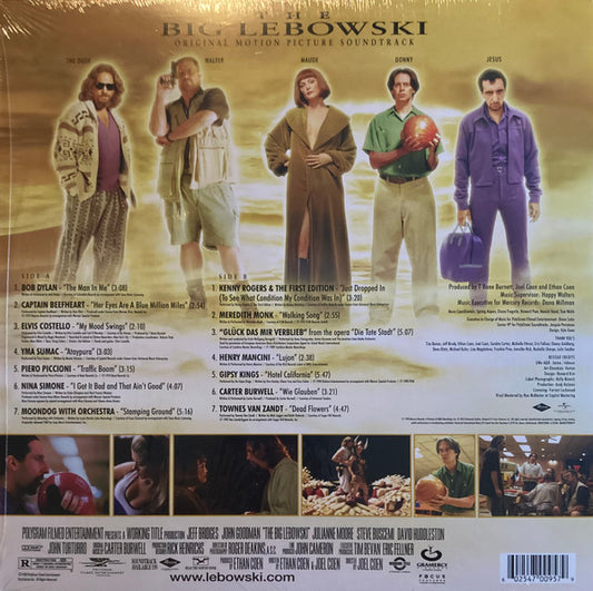 Various : The Big Lebowski (Original Motion Picture Soundtrack) (LP, Album, Comp, RE, 180)