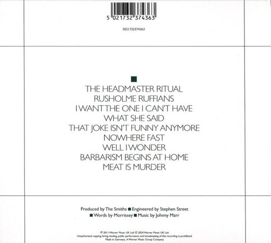 The Smiths : Meat Is Murder (CD, Album, RE, RM)