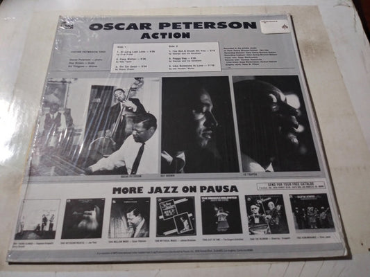 The Oscar Peterson Trio : Action (LP, RE)