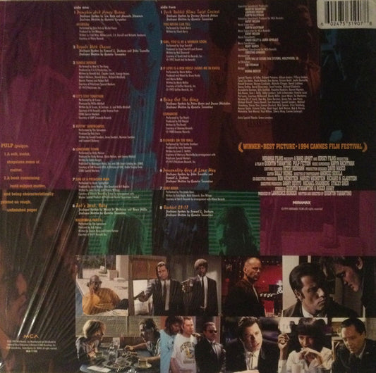 Various : Pulp Fiction (Music From The Motion Picture) (LP, Comp, RE, Glo)