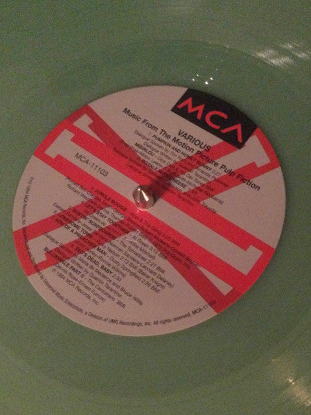 Various : Pulp Fiction (Music From The Motion Picture) (LP, Comp, RE, Glo)