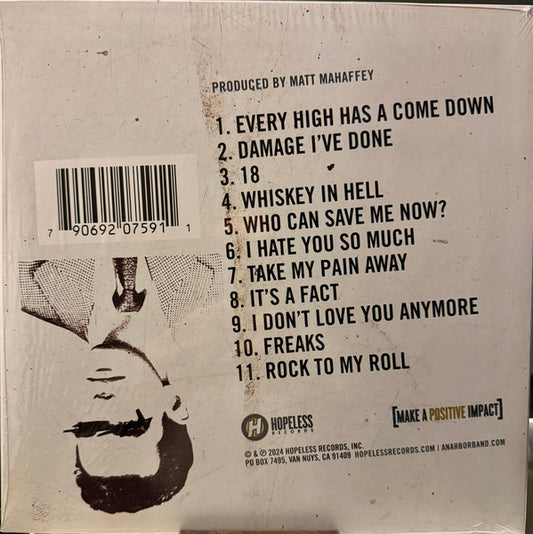 Anarbor : Burnout (LP, Album, Ltd, Blu)