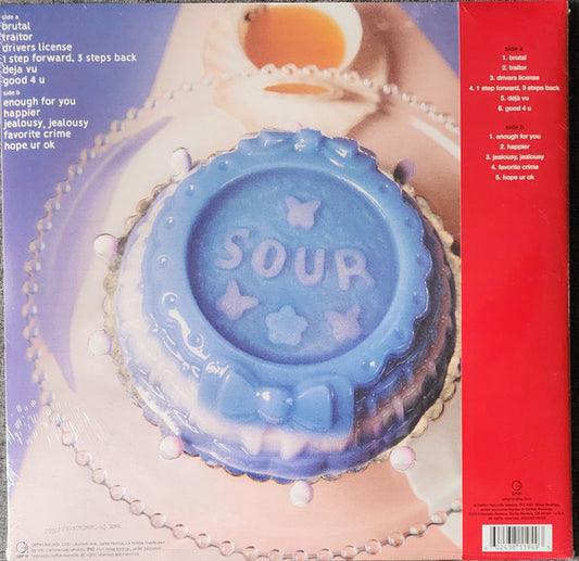 Olivia Rodrigo : Sour (LP, Album, Ltd, RE, Blu)
