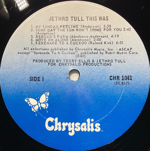 Jethro Tull : This Was (LP, Album, RE, Gat)